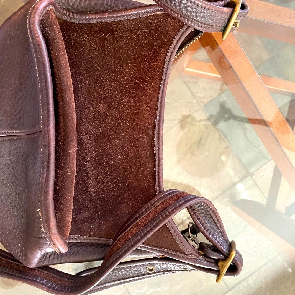 Coach Vintage Brown Leather and Suede Hobo